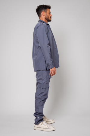 Set Racer jacheta fas si pantalon lung Grey Anthracite [1]