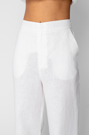 Jacket and Long Pants Set in IN White [4]
