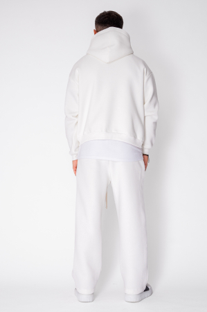 Street Winter sweatshirt and straight pants set Off White [6]