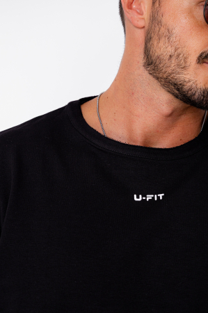 Set Flex Oversized T-Shirt and Baggy Pants Black [5]