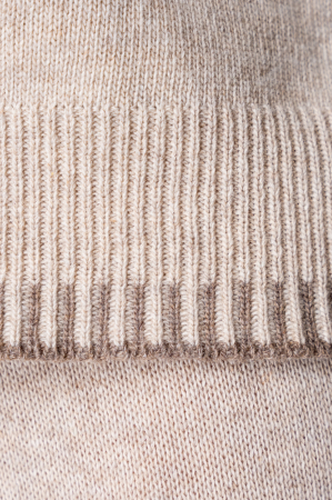 Beige wool and cashmere mix Talline set [3]