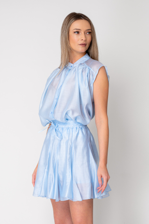 Set Camasa si Pantalon scurt Sky Blue [2]