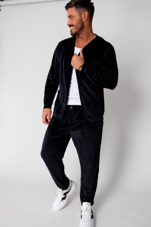 SALE - Set Cardigan and long pants Black