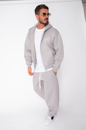 CODE NEW - Set Urban Winter sweatshirt and balloon pants Grey