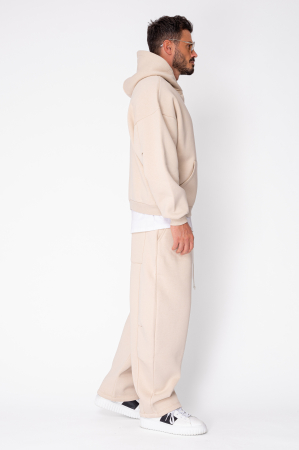 Set Urban Winter sweatshirt and balloon pants Beige [2]