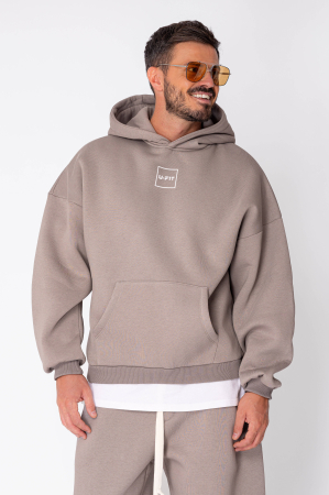 Set Urban Winter sweatshirt and balloon pants Taupe [2]