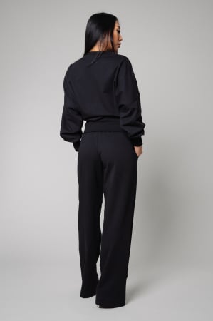 Set Volla bluza si pantalon lung Black [2]