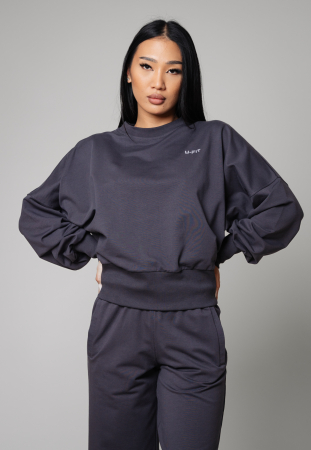 Set Volla blouse and long pants Grey Anthracite [3]