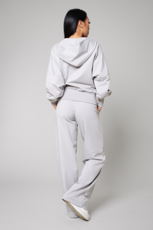 Set Volla hanorac cu fermoar si pantalon lung Grey [2]