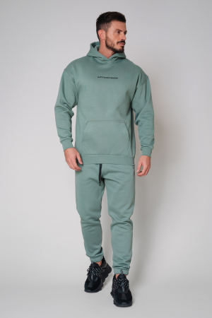 Set Winter Easy hanorac si pantalon Oversized Olive [0]