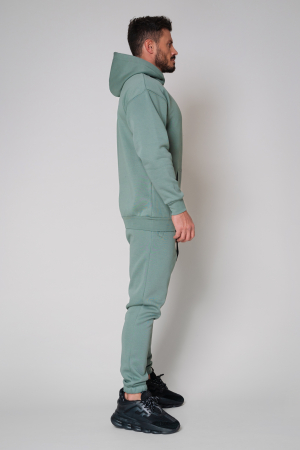 Set Winter Easy hanorac si pantalon Oversized Olive [1]