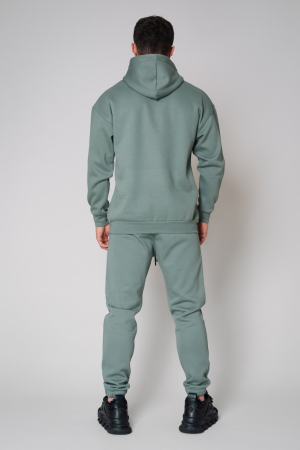 Set Winter Easy hanorac si pantalon Oversized Olive [2]