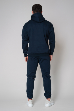 Set Winter Easy hanorac si pantalon Oversized Navy [2]