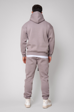 Set Winter Easy hanorac si pantalon Oversized Warm Taupe [2]