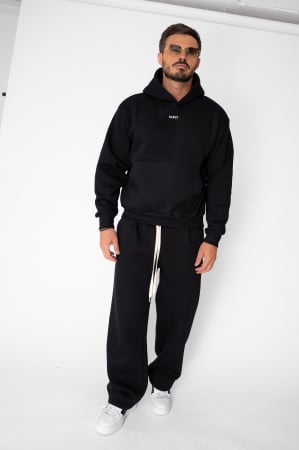 BARBATI - Set Winter hanorac si pantalon Balloon Black
