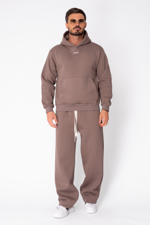 Set Winter hanorac si pantalon Balloon Light Brown [1]