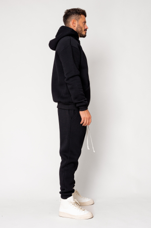 Set Winter Hoody and pants Black [2]