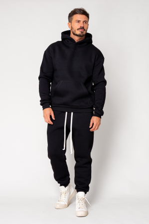 Set Winter Hoody and pants Black [1]