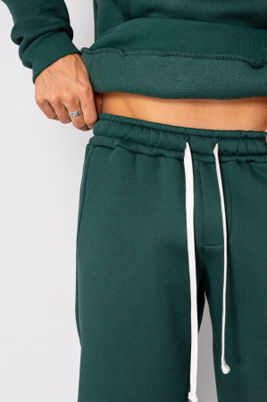 Set Winter Hoody and pants Bottle Green [4]
