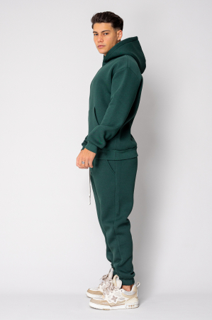 Set Winter Hoody and pants Bottle Green [2]