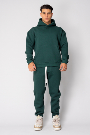 Set Winter Hoody and pants Bottle Green [1]