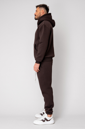 Set Winter Hoody and pants Brown [2]