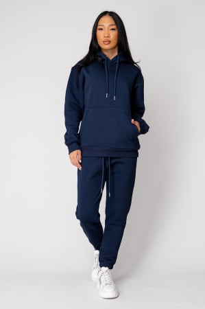 NOUTATI - Set Winter hanorac si pantalon Navy