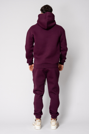 Set Winter hanorac si pantalon Burgundy [2]