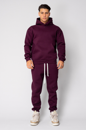 Set Winter hanorac si pantalon Burgundy [1]