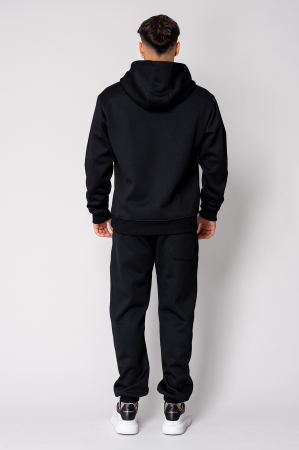 Set Winter Squared hanorac si pantalon Black [3]