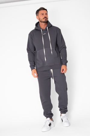 MEN - Set Winter Hoody and pants Grey Anthracite