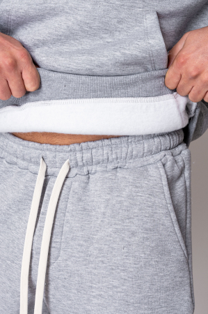 Set Winter hanorac si pantalon Grey Melange [4]