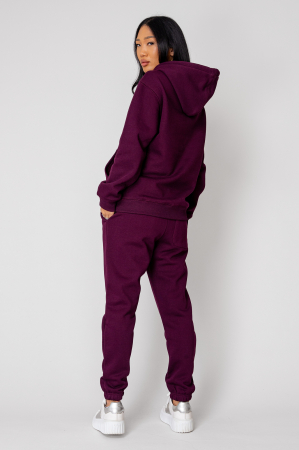 Set Winter hanorac si pantalon Burgundy [2]