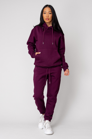 Set Winter hanorac si pantalon Burgundy [1]