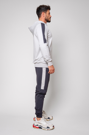 Trening bumbac Glo cu gluga Grey [0]