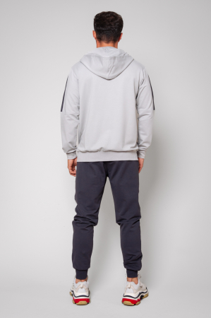 Trening bumbac Glo cu gluga Grey [2]