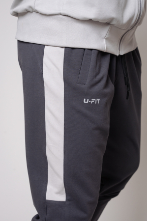 Trening bumbac Glo cu gluga Grey [4]