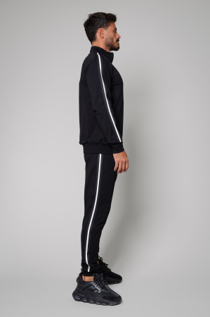 Trening Bumbac Track Black [0]