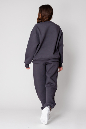 Set Good Vibes Blouse and Long Pants Grey Anthracite [2]