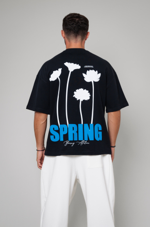 Tricou Barbati Essence Spring Oversized Black [0]