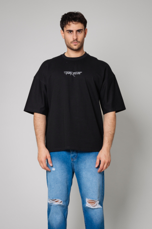 Tricou Barbati Spirit Ancient Oversized Black [1]