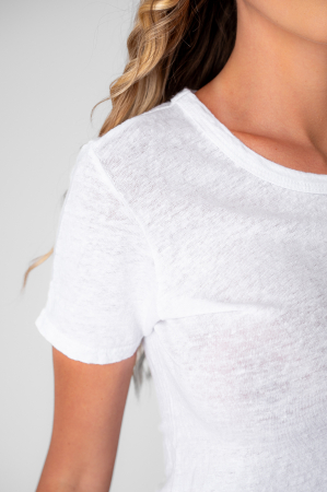 Women's 100% IN T-shirt, White [3]