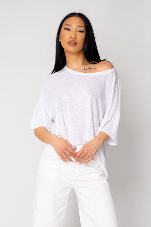 T-shirts and Tops - Women's 100% IN T-shirt, White