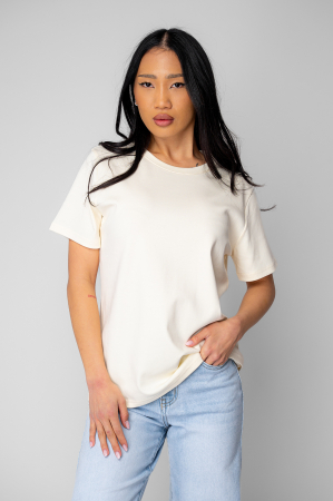 FEMEI - Tricou dama regular Light Yellow