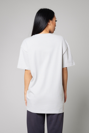 Tricou Femei Heavy Oversized Grey [3]