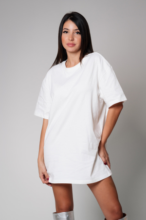 Tricou Femei Heavy Oversized White [1]