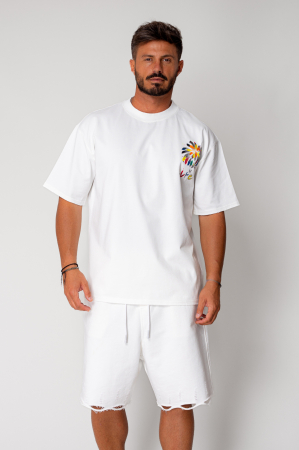 T-shirt Fireworks Heavy Oversized White [1]