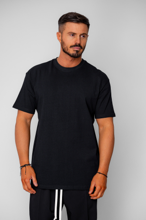 Barbati - Tricou Heavy Oversized Premium Black