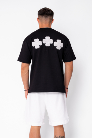 Tricou barbati imprimat Black [2]