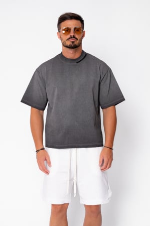 NEW - Prewashed Oversized T-shirt Black